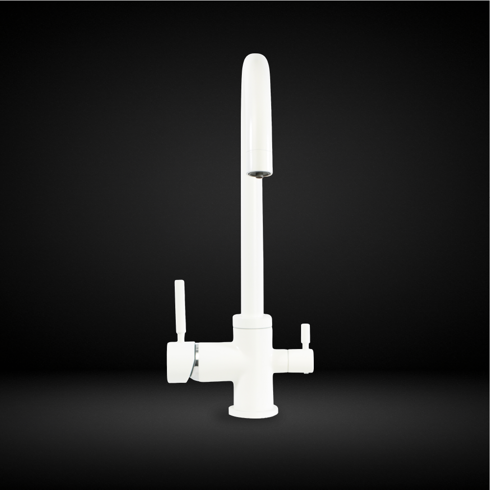 Grifo de 3 vías | Blanco